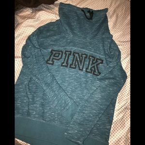 VS Pink cowl neck hoodie
